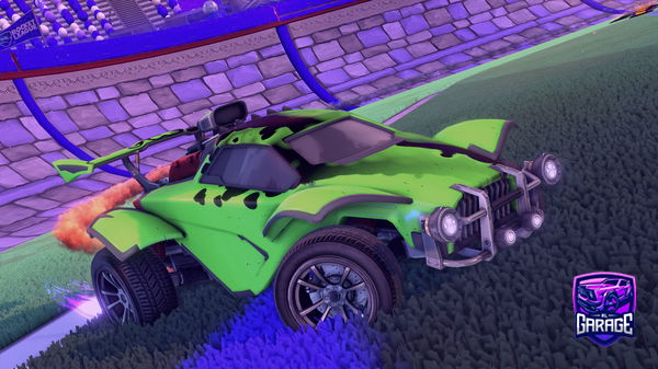 A Rocket League car design from Gas_boyVR
