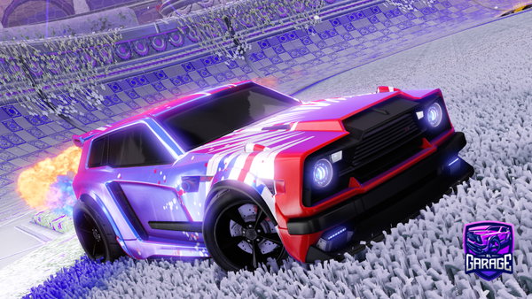 A Rocket League car design from Akaza_fr
