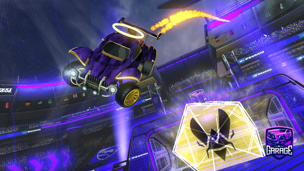 A Rocket League car design from Itsranger346000