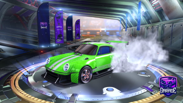 A Rocket League car design from Lumix498
