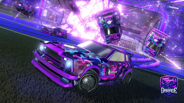 A Rocket League car design from Hugo76410