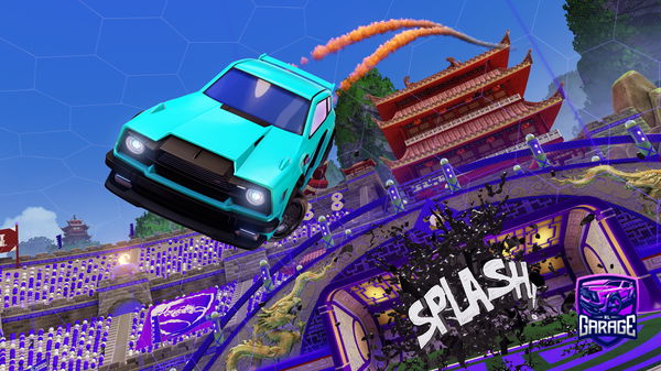 A Rocket League car design from Cosmotiz