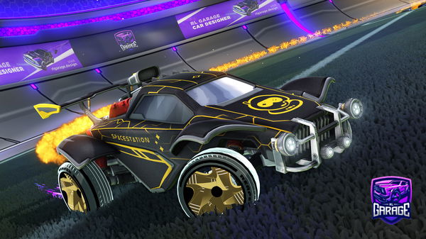 A Rocket League car design from YoshiDoesTax