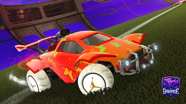 A Rocket League car design from wavefarer