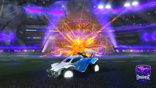 A Rocket League car design from Lyesang