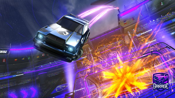 A Rocket League car design from razvanuluss