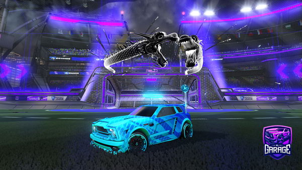 A Rocket League car design from ViniX_07