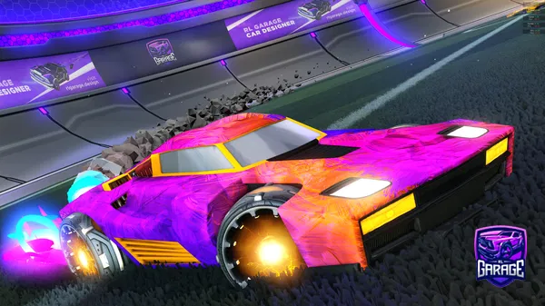 A Rocket League car design from Luv2DrinkMlk