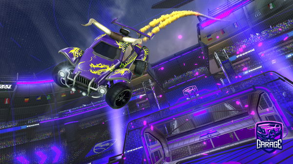 A Rocket League car design from Sawbeck21