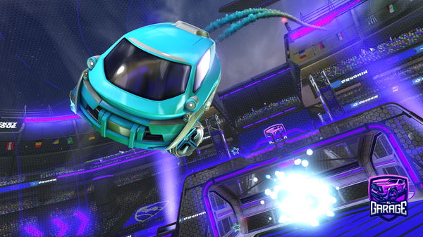 A Rocket League car design from sneakers81