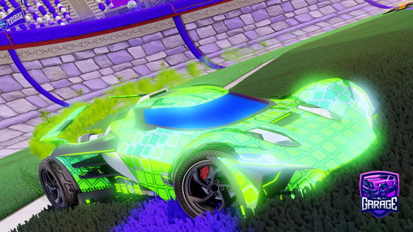 A Rocket League car design from SP4RKY08