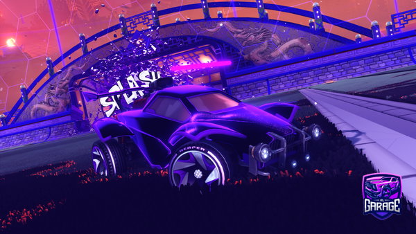 A Rocket League car design from Platanofresh