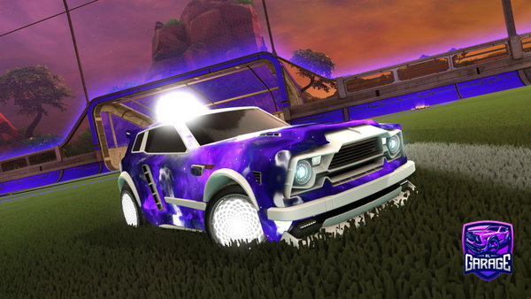 A Rocket League car design from Carroux