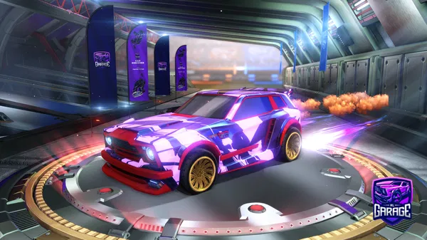 A Rocket League car design from sxquidz