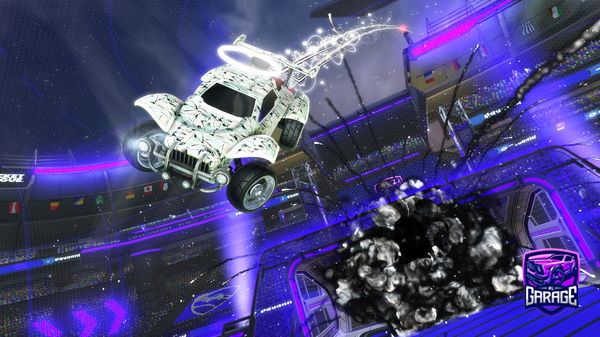 A Rocket League car design from Uptx_maghxst