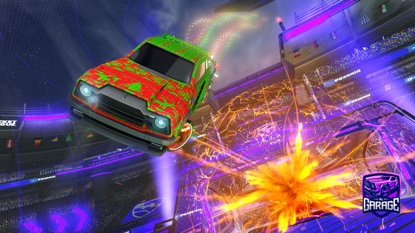 A Rocket League car design from Markalee111