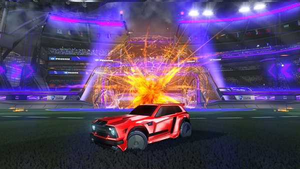 A Rocket League car design from chump91