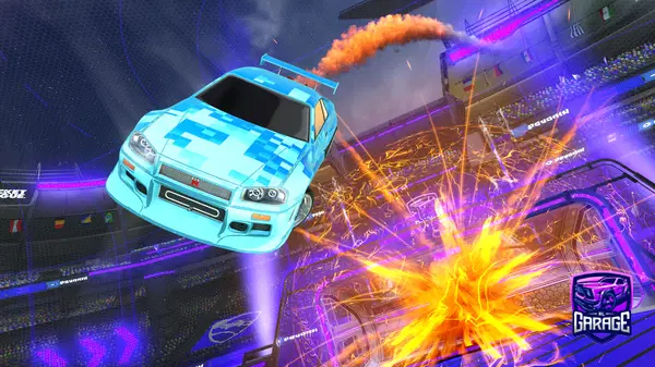 A Rocket League car design from CAUAPORTELLA