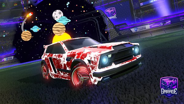 A Rocket League car design from TomAteThePie