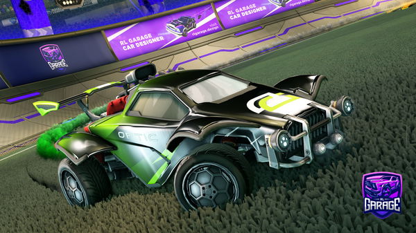 A Rocket League car design from prong