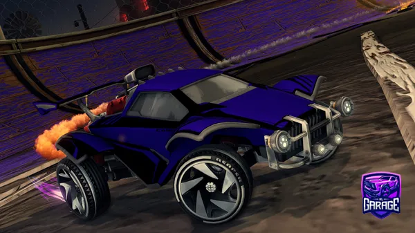 A Rocket League car design from qritz