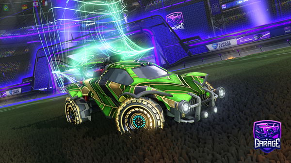 A Rocket League car design from Xianum
