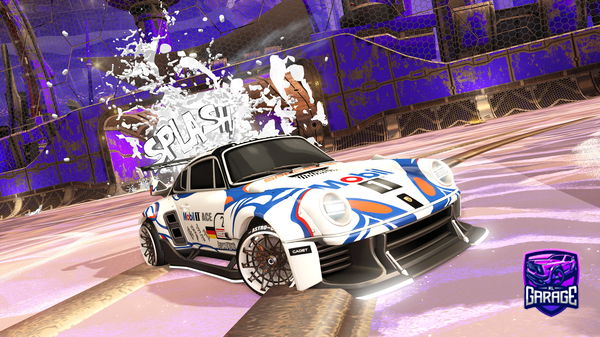 A Rocket League car design from Mintyyyyy7