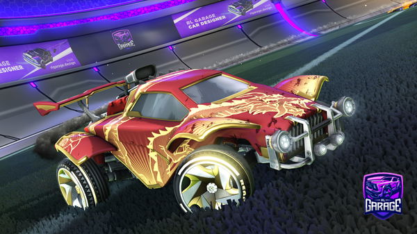 A Rocket League car design from jaceson