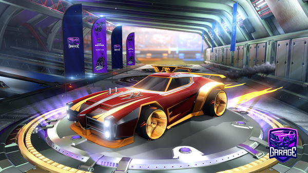 A Rocket League car design from Zombaron