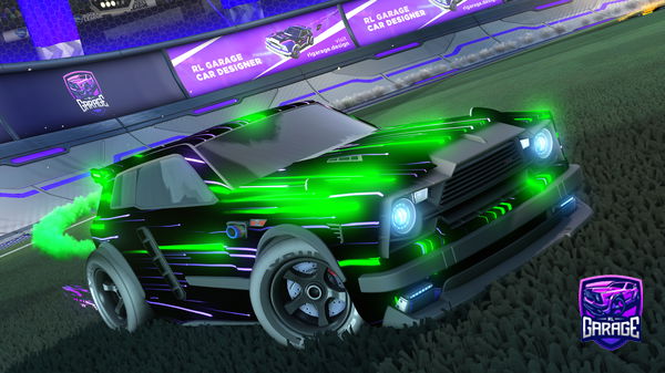 A Rocket League car design from maks999990101