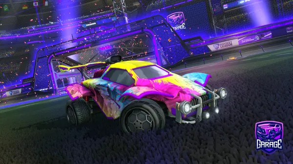 A Rocket League car design from AgentG5295