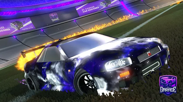 A Rocket League car design from teamvitality