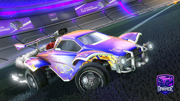 A Rocket League car design from elchipp0
