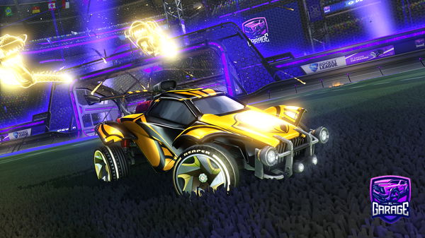 A Rocket League car design from AnimeFlowerGirl