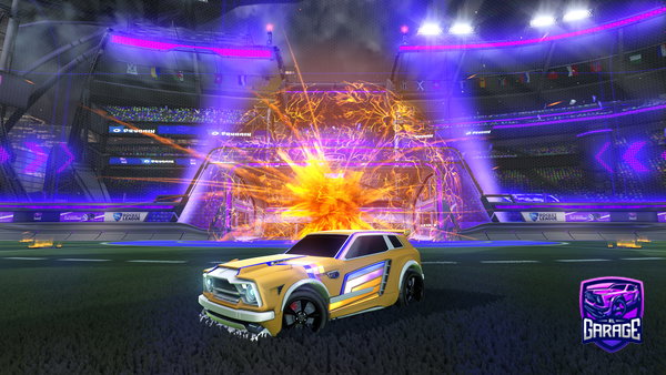 A Rocket League car design from Nonumbers1234