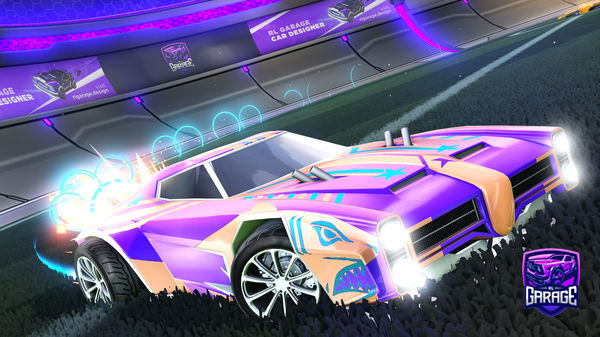 A Rocket League car design from joaopedrocsacs