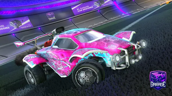A Rocket League car design from Mechx4