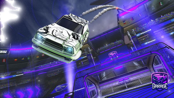 A Rocket League car design from Koloskecske