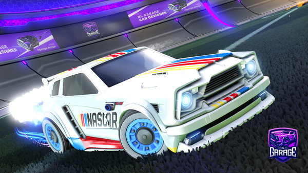 A Rocket League car design from Quronik