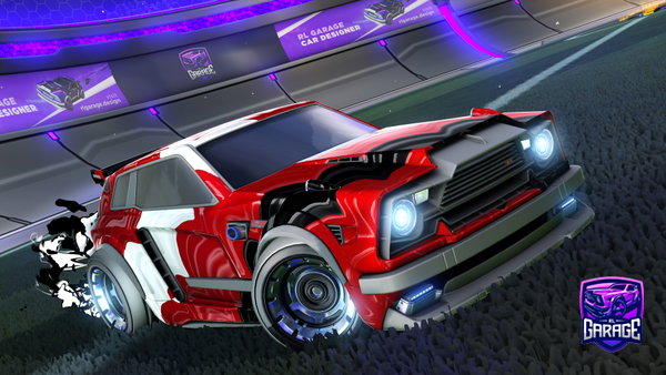 A Rocket League car design from brunomartii