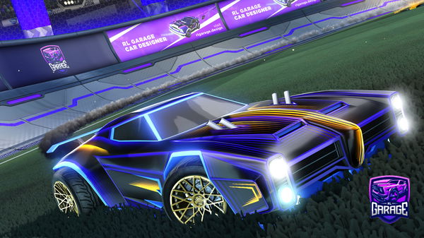 A Rocket League car design from champ134