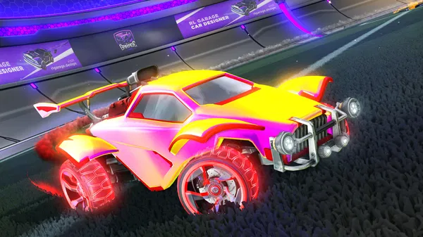 A Rocket League car design from sobuka