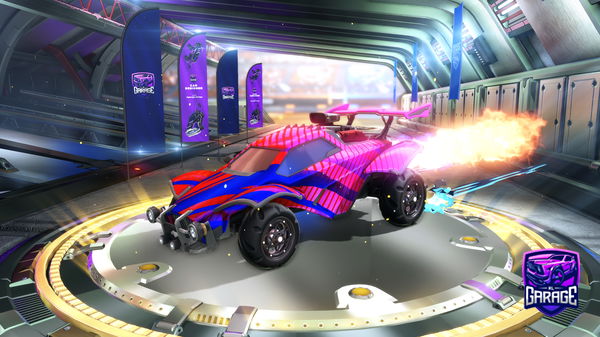 A Rocket League car design from EagleRise123