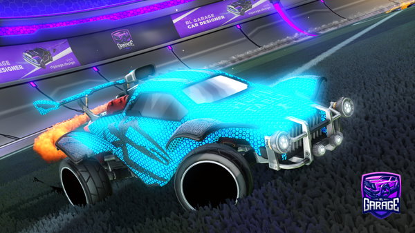A Rocket League car design from Boostes