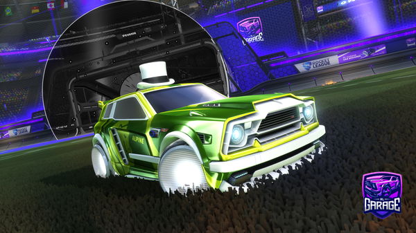 A Rocket League car design from magochungo155
