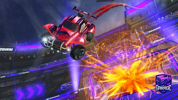 A Rocket League car design from Lmrshy21
