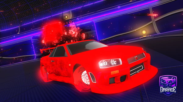 A Rocket League car design from SJB-_-