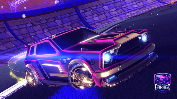 A Rocket League car design from octanesinho