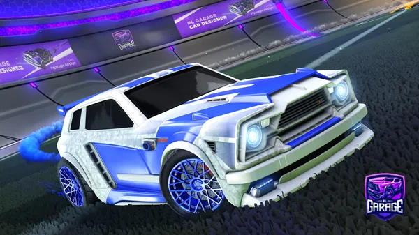 A Rocket League car design from Fabiolone