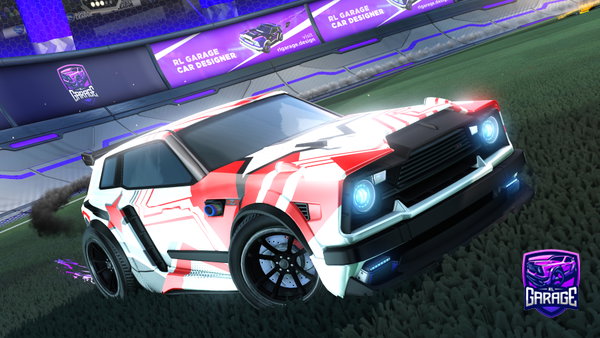 A Rocket League car design from Hazza_RL